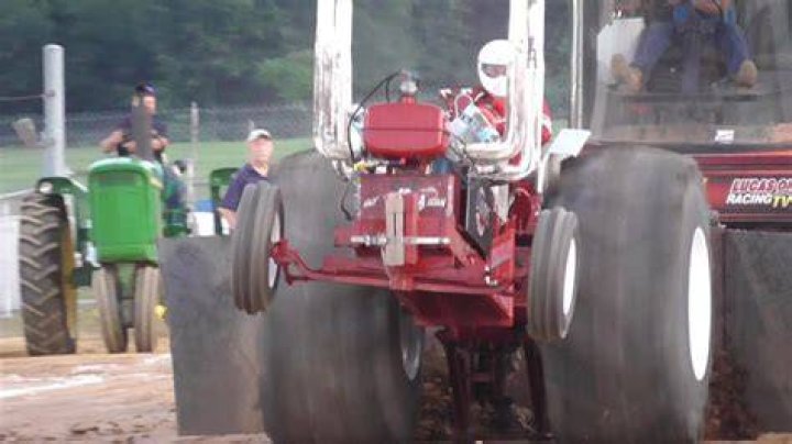 NTPA Legends Tractors Pulling At The Buck YouTube